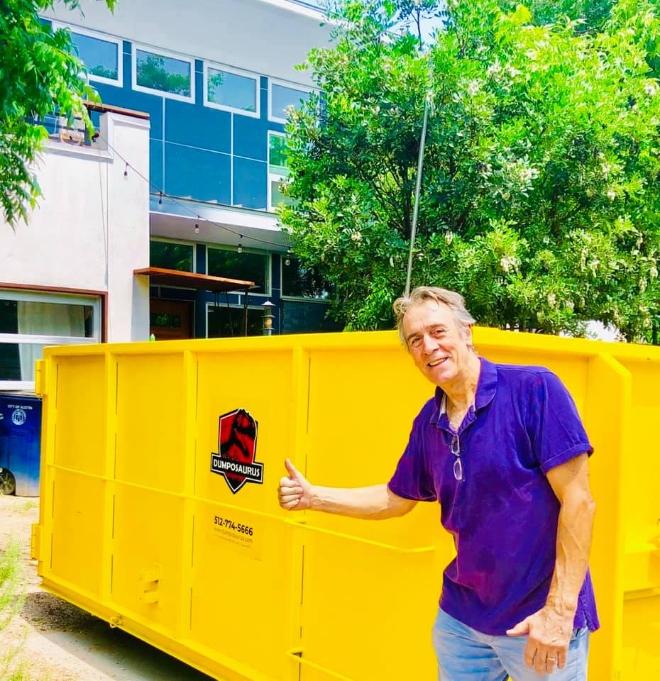 Cedar Park Dumpster Rental (512) 7745666 Dumposaurus Dumpster