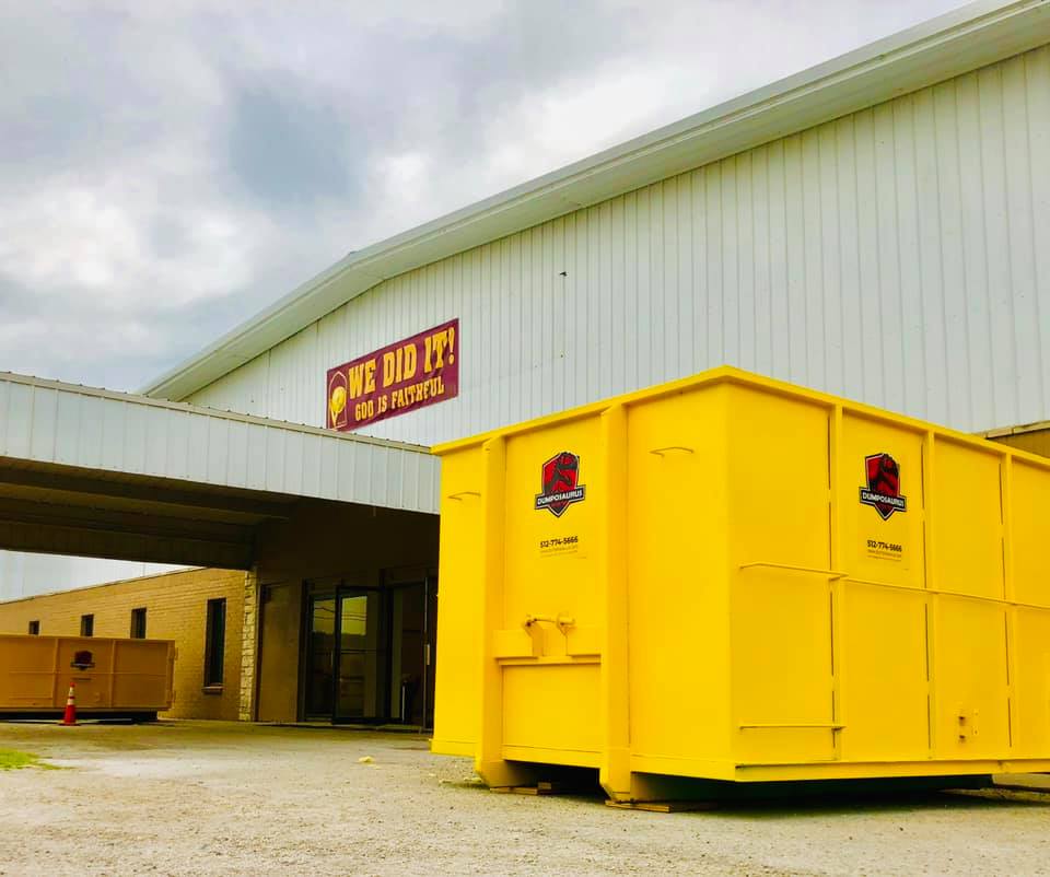 Trash Hauling in Bastrop, Lockhart, or Elgin TX Dumposaurus