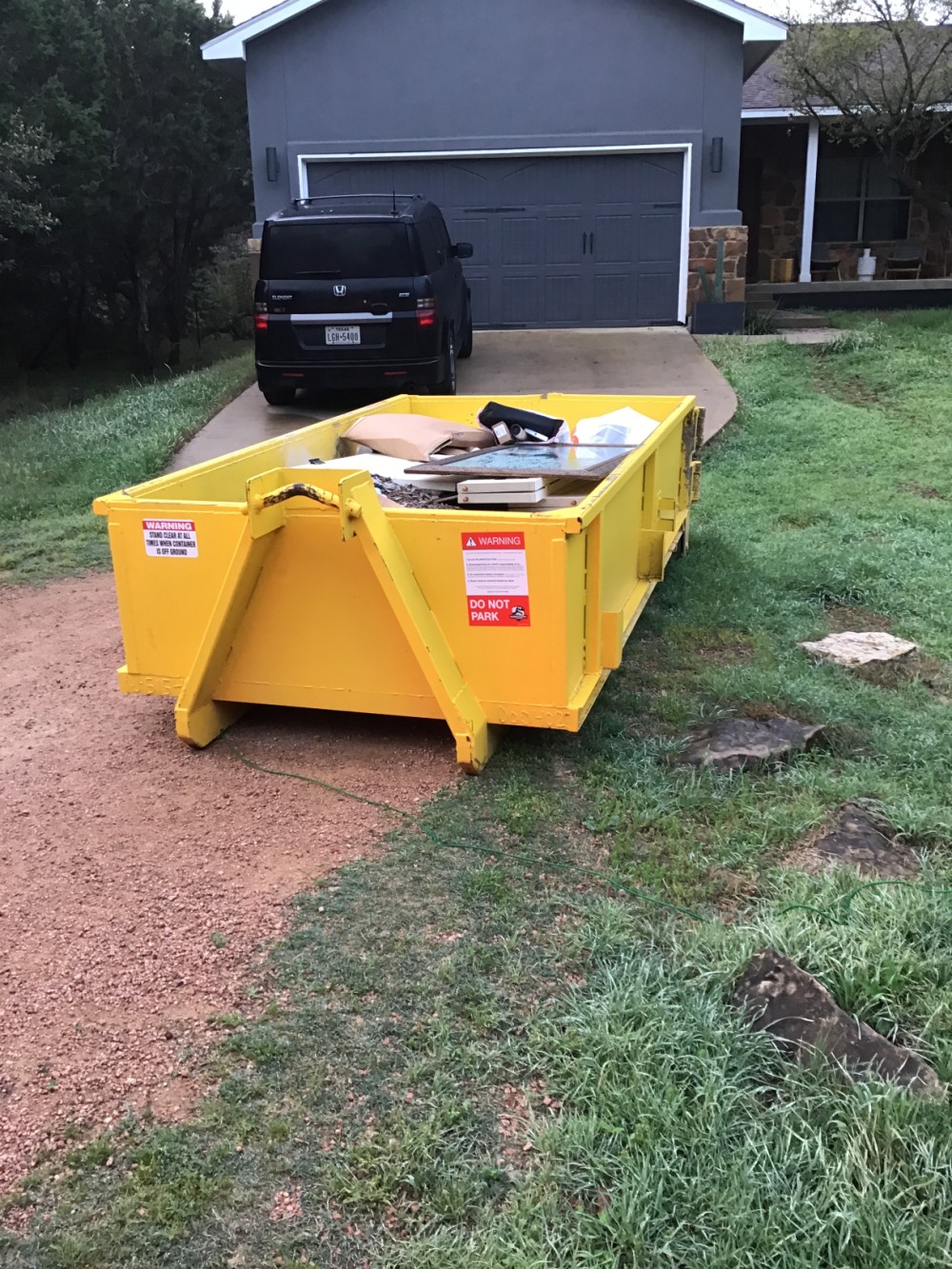 how much does a 5 yard dumpster cost