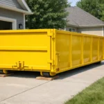 Driveway Safe Dumpster Placement That Works