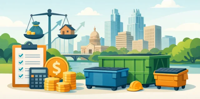 Dumpster Rental Prices in Austin Explained