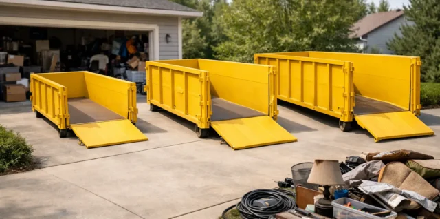 Garage Cleanout Dumpster Rental: Pick the Right Size