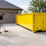 How to Prepare Your Driveway for a Dumpster